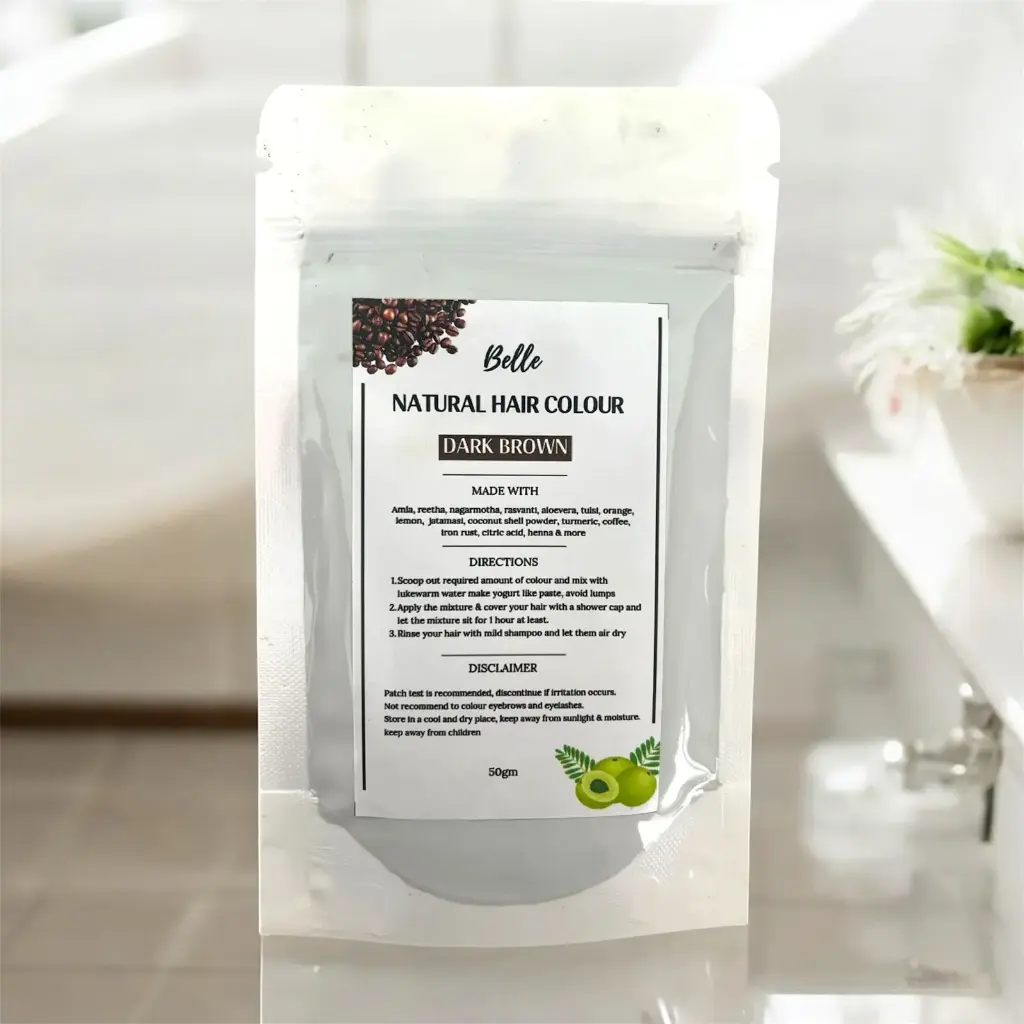 Dark Brown Natural Hair Colour