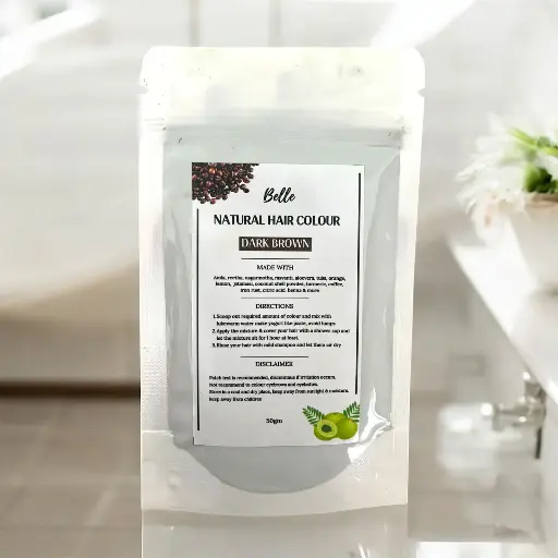 [drk-colr] Dark Brown Natural Hair Colour